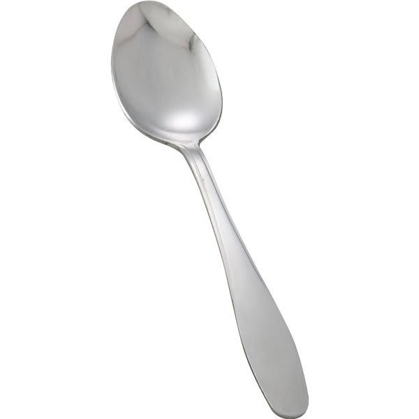 Winco Manhattan Teaspoon Medium Chrome Stainless Package Of 12
