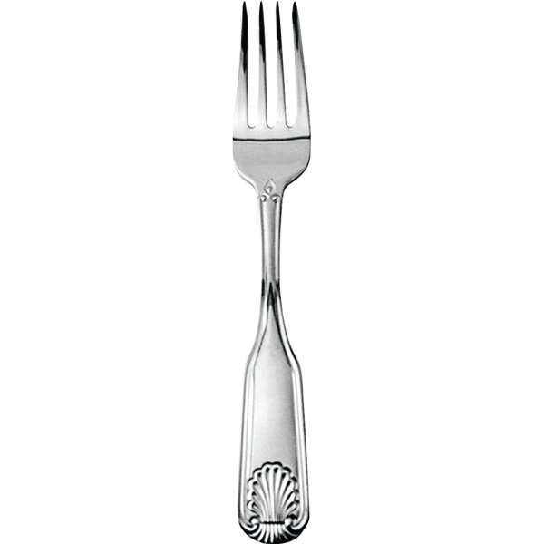 Winco Fanfare Salad Fork Heavy Weight Chrome Package Of 12