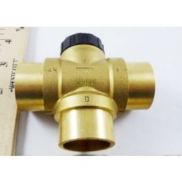 Siemens 599-00533 1" 3-Way Zone Valve Body 7Cv ANSI 125 1/10" stroke SWT