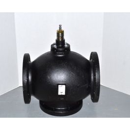 Siemens 599-06164 Flowrite 6" Flanged 3-Way Valve 400Cv Brass Trim ANSI 125