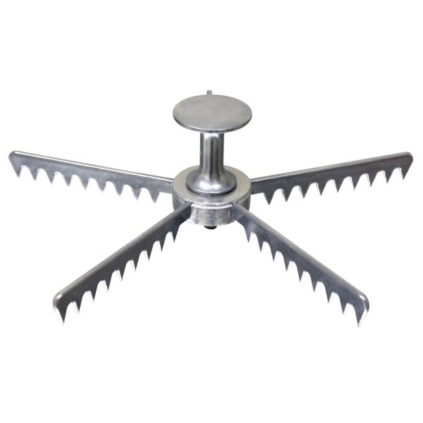 Thunder Group Aluminum Slice Pie Maker With 5-Cut