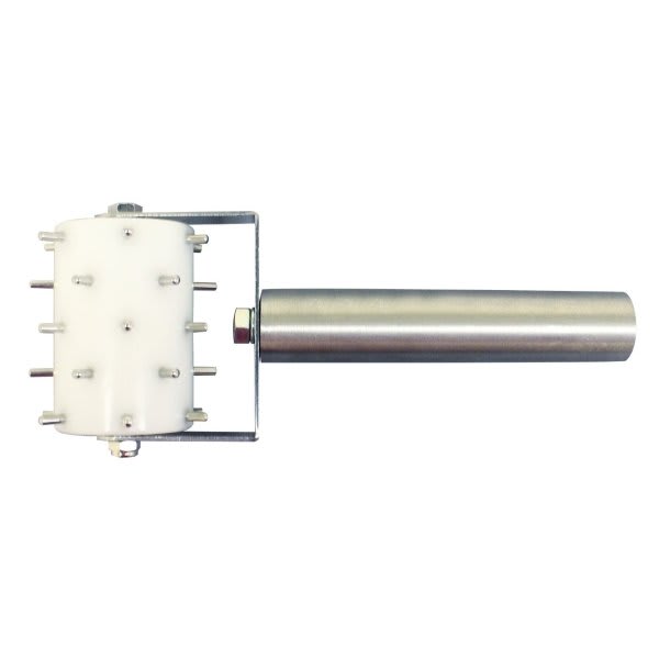 Thunder Group Stainless Steel Plastic Handle Half-Size Roller Docker