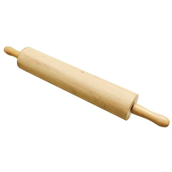 Thunder Group Wooden Rolling Pin 13 Inches With Ball Bearing