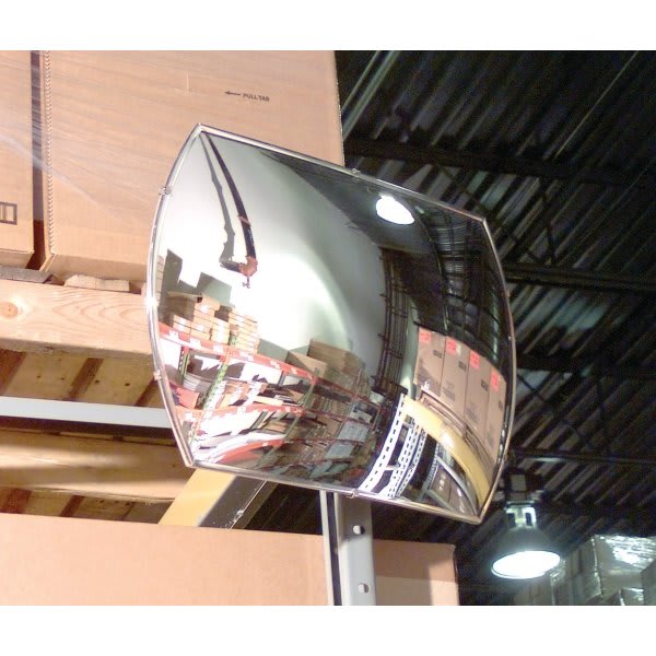 See All Industries 18 X 12 In Indoor Acrylic Convex Mirror