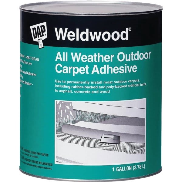 Dap Weldwood 1 Gal All-Weather Outdoor Carpet Adhesive Package Of 4