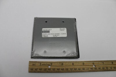 Genie Part # 680190GT – Cover, Junc Box W/Gskt, 2 Gang