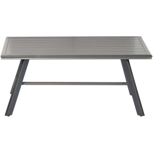 Cape Soleil Commercial Aluminum Slat Coffee Table