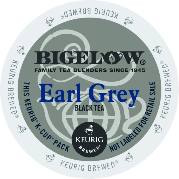 Bigelow EarlGrey K-Cup Tea Pack Case Of 96