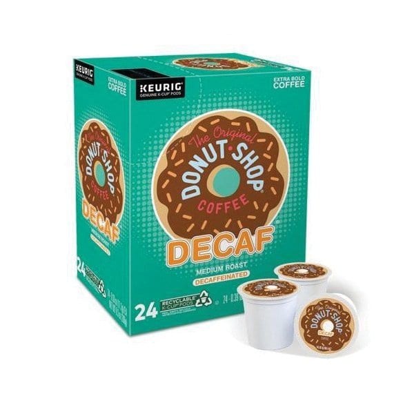 Donut Shop The Original Donut Shop Decaffeinated K-Cup Coffee Pack Case Of 96