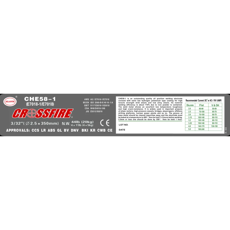 7018 3/32in. Mild Steel Electrode