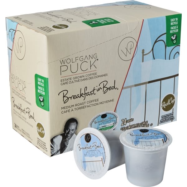 Wolfgang Puck Breakfast In Bed Coffee Capsules Case Of 96