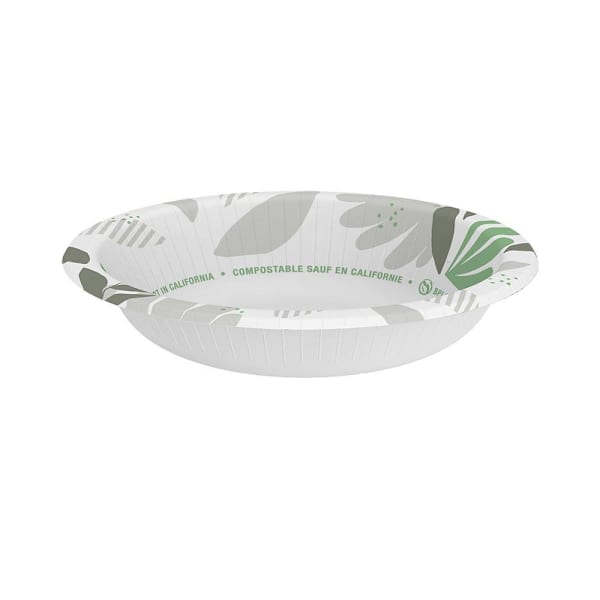 Dixie 12 Oz. Pathways Heavyweight Paper Bowl, 1000/Case