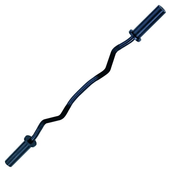 Body Solid Tools Olympic Curl Bar Black