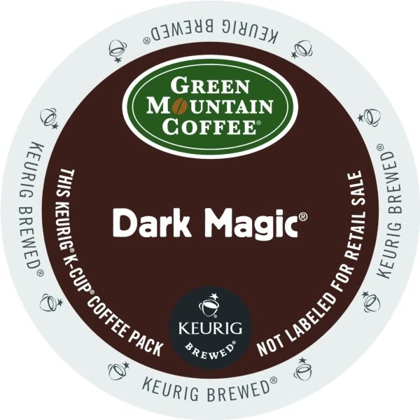 Green Mountain Coffee Dark Magic Regular K-Cup Coffee Pack Case Of 96