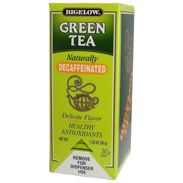Bigelow Decaf Green Tea Bags Case Of 168