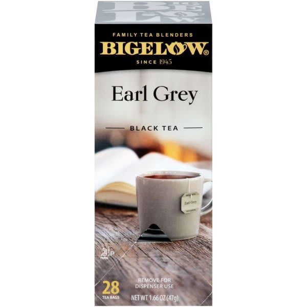 Bigelow Earl Grey Black Tea Bags Case Of 168