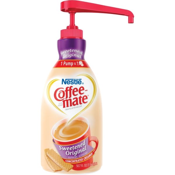 Coffee-Mate 1500 Ml Original Liquid Coffee Creamer (2-Case)