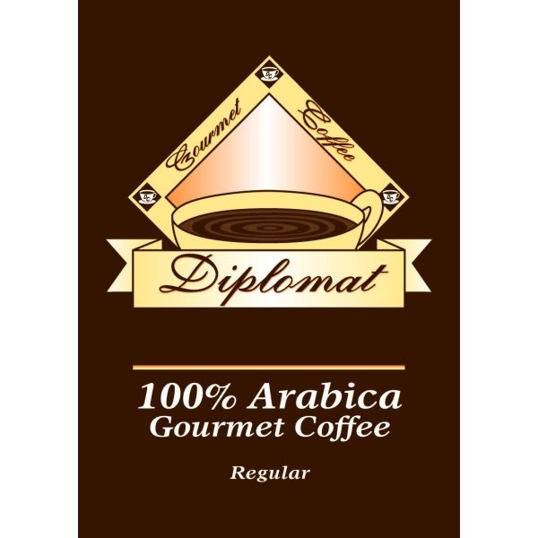Diplomat Coffee Diplomat Regular 12-Cup Loose Coffee, Case Of 80