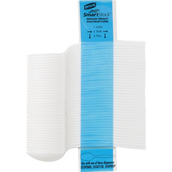 Dixie Smartstock Medium-Weight Polypropylene Spoon Refill (960/Case)