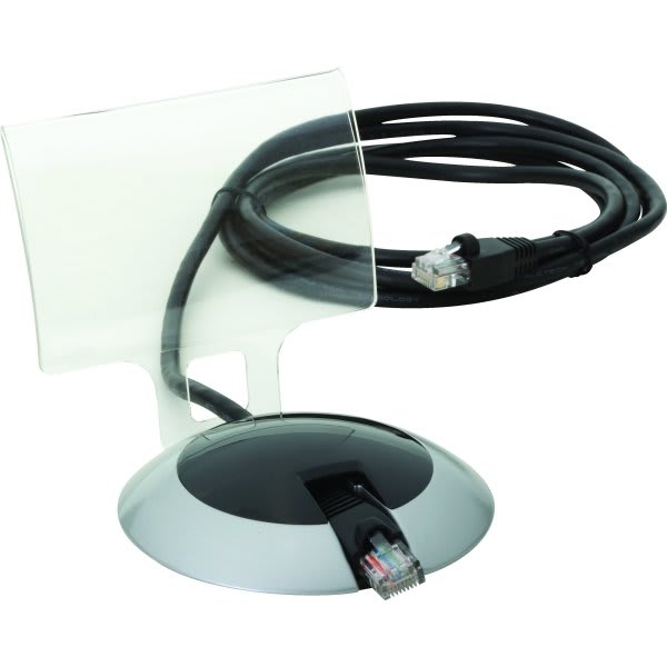 Teleadapt Pull-Through Access Ethernet W/ Pro Cable Management