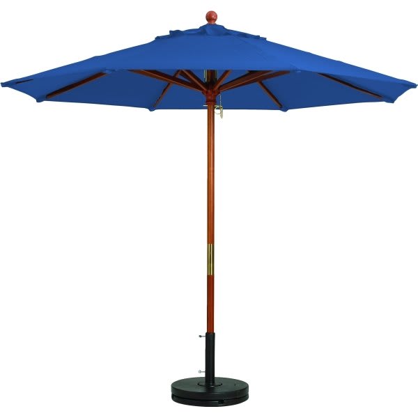 Grosfillex 7'Market Umbrella Pacific Blue