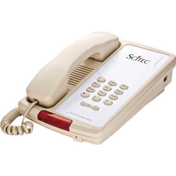 Aegis P 08 Single Line Ash Telephone