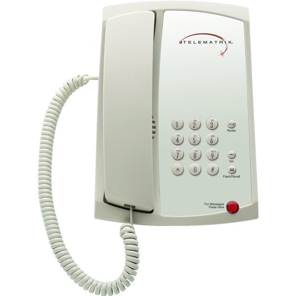 Telematrix 3100mwb Single Line Ash Telephone