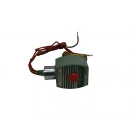 ASCO 8030G13 3/8" N/C Solenoid Valve Air/Water 0–15 PSI Brass Body