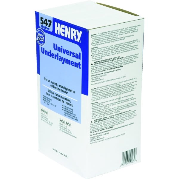 Henry 10 Pound 547 Universal Underlayment