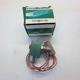 Asco 8210G36 3/8" N/C Solenoid Valve SS 150 PSI Air 125 PSI Water