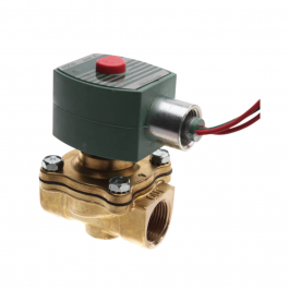 ASCO 8210G95-24V Brass Valve 3/4 Inch Normally Closed 24V 0/150