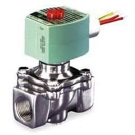 ASCO 8215B80-24V 2 Inch N/C Shutoff Valve 0-25 Psi