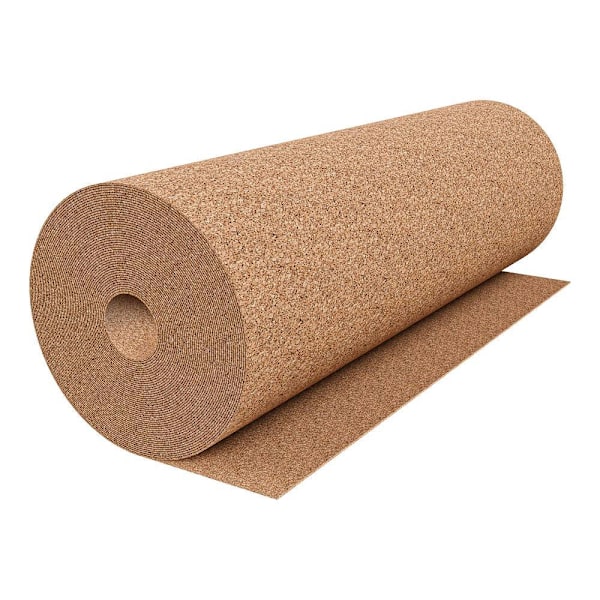QEP Natural Cork Underlayment Roll - 6 mm - 200 sq. ft. (4' x 50')
