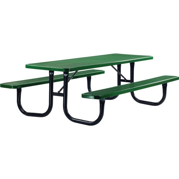 Ultrasite Table 6' Expanded Metal Rectangular - Green