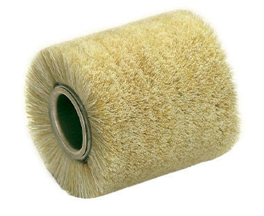 PTX Fiber Wheel - elastic fiber brush - 4" x 4", material is fiber bristles 46400