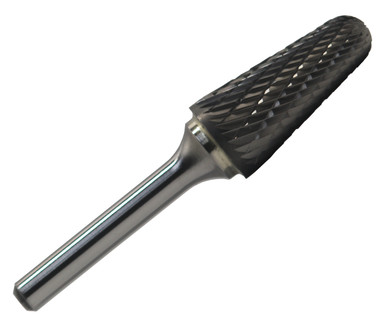 SL42 1/8" X 1/2" Cone 14 Taper Carbide Bur 1/8" Shank DULSL42