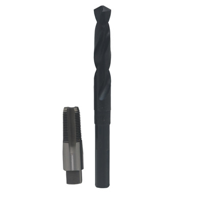 3/8" Carbon Steel NPT Tap and 37/64"HSS Drill Bit POU3/8NPTW/DRILL