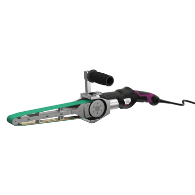 Gladius Multifunctional Grinder - Professional Kit, 110V includes: 1 Gladius basic machine, 110 V (P/N 38651A) 2 Gladius SC-fleece belts, medium (P/N 38532),2 Gladius SC-fleece belts, fine (P/N 3853 38652A