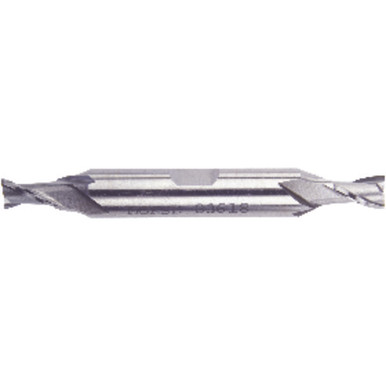 1/4" /8" /8" x 2 3/4" 2 Flute Double End HSS Finishing Center Cutting End Mill-Uncoated Series/List #4563 MT2344317