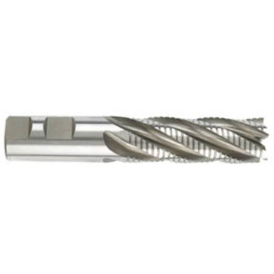 1-1/8" Dia. /4" Shank x 2" DOC x 4-1/4" OAL Cobalt TiCN 6 Flute 30 Degree Helix End Mill Series/List #4640C MT2945343