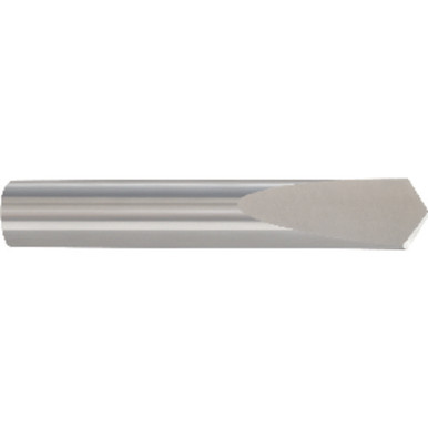 11/32" Dia. x 11/32" Shank x 15/16" Flute Length x 2-1/2" OAL, Spade Drill, 118 Degree, Bright, 1 Flute, External Coolant, Round Solid Carbide Drill Series/List #5377 MT1250454