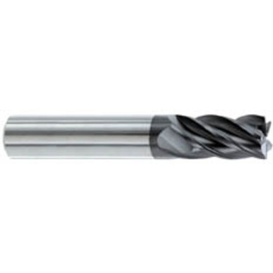 1/4" x 1/4" x 5/8" x 2 1/2" 0.0150-0.0200" C/R 5 Flute Single End Carbide HPE High Performance End Mill-AlTiN MT4156295