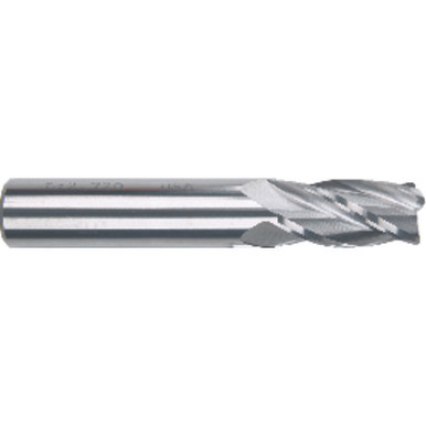 7/16" x 7/16" x 2" x 4" 4 Flute Single End Carbide Finishing Center Cutting End Mill-Uncoated Series/List #5955 MT3258158