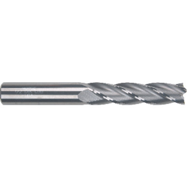 3/8" /8" x 7/8" x 2 1/2" 4 Flute Single End Carbide Finishing Center Cutting End Mill-TiCN Series/List #5943C MT3290759