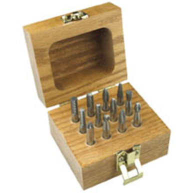 C-650 8Pc Set; 1/4" SH Dbl Cut - CBD - Burr MT2859915