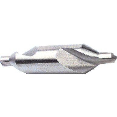 #5 x 2-3/4" OAL 60 Degree HSS Plain Combined Drill and Countersink Bright Series/List #1495 MT1925045