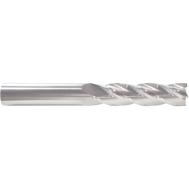 1/2" x 1/2" x 1 1/2" x 4" 4 Flute Single End Carbide Finishing Center Cutting End Mill-Uncoated Series/List #5955 MT3258145