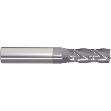 19/32" Dia. x 5/8" Shank x 1-1/4" DOC -1/2" OAL Carbide AlTiN 4 Flute End Mill Series/List #5943T MT3290890