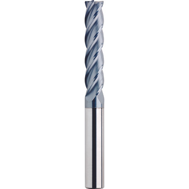 3/4" /4" x 6" 0.0300" C/R 4 Flute Single End Carbide Finishing End Mill-veri4 Series/List #5981 MT4195987
