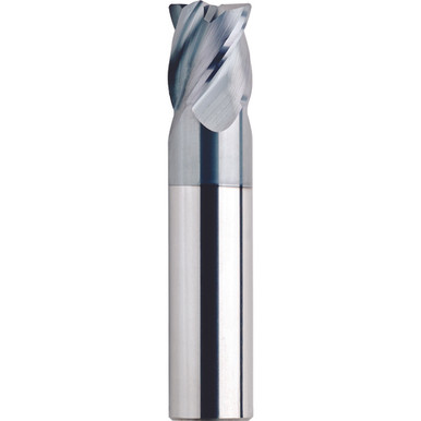 1/8" x 1/8" x 1 1/2" 0.0100" C/R 4 Flute Single End Carbide Finishing End Mill-veri4 Series/List #5981 MT4195880